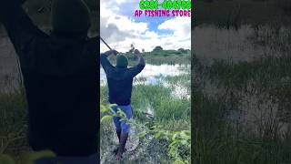 చాల పెద్ద కొర్రమీను చేప మామ 😮😯 fishingequipment fish murrelfishing [upl. by Nibla]