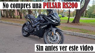 Pulsar RS200 2024 🔥UNA DEPORTIVA VERSATIL Y ÚNICA🔥 Reseña y opinión personal [upl. by Garber550]