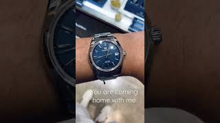 The best blue dial watch  Grand Seiko SBGH273 [upl. by Braunstein]