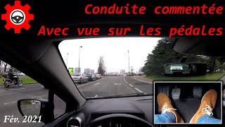 Conduite commentée en ville 3  Lets Go Autoécole [upl. by Solohcin]