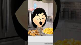 Macaroni with the Chicken Strips Miitomo Short [upl. by Carlen]