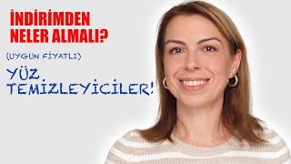 İNDİRİMDEN NELER ALMALI   YÜZ TEMİZLEYİCİLER [upl. by Pacifica]