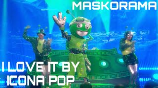 Romvesenet sings “I Love It” by Icona Pop  MASKORAMA SEASON 4 EPISODE 2 [upl. by Annor]