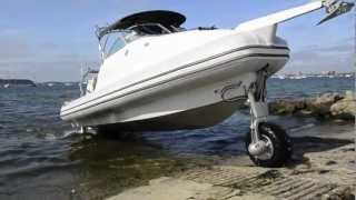 Sealegs 77 Cabin  Amphibious boat review  Motor Boat amp Yachting [upl. by Leonardo]