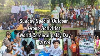 World Cerebral Palsy Awareness Day 2024 With special childrens  Outdoor Group activities [upl. by Luise227]