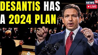 Desantis Budget Announcement Prompts Questions Over Guvs 2024 Ambitions I Desantis Vs Trump 2024 [upl. by Hajed23]