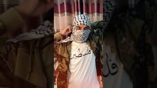 How To Tie Palestine Keffiyeh  Arabic Shemagh  How To Wear [upl. by Polivy]