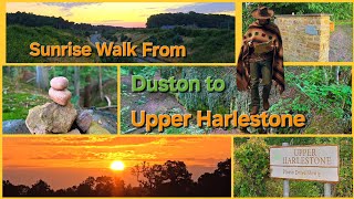 Duston To Upper Harlestone Footpath Walk  Port RoadSandy Lane Flyover To Dave Brickwood Way [upl. by Marduk]