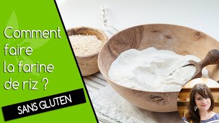 Comment faire de la farine de riz maison [upl. by Ahsiken380]