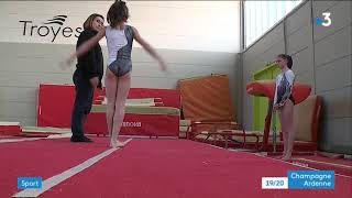 Immersion au Centre départemental de gymnastique de Troyes [upl. by Noelyn368]