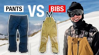 PANTS VS BIBS  Which Are the Best for Snowboarding [upl. by Eelasor]