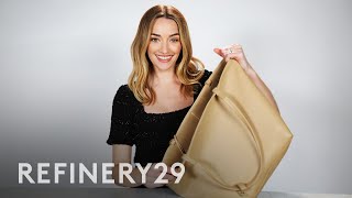 Ginny amp Georgia Star Brianne Howey Reveals What’s in Her Bag  Spill It  Refinery29 [upl. by Norabal38]