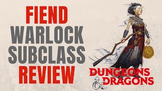 Fiend Warlock  DampD 5e Subclass Series [upl. by Kazim]