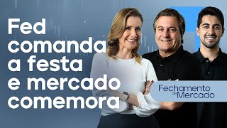 🔴 131223  FED COMANDA A FESTA E MERCADO COMEMORA  Fechamento Mercado [upl. by Romeo]