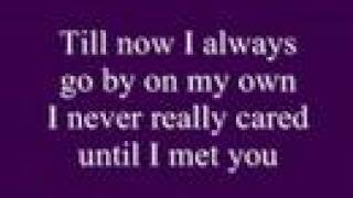 Alone by Celine Dion w lyrics [upl. by Ion]