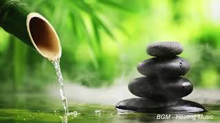 Relaxing Piano Music Bamboo Water Fountain Sleep Music Relaxing Music Meditation Music [upl. by Ennahteb15]