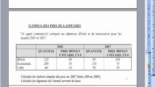 Les indices [upl. by Pfeifer]