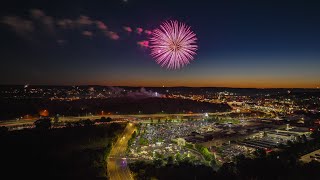 2022 Waterbury 4th of July Fireworks [upl. by Hildie877]