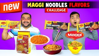 Trying New Flavors Of Maggi Noodles  Maggi Noodles Challenge  Viwa Food World [upl. by Hyland]