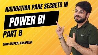 Adding Navigations amp Enhancing User Experience  Power BI Sales Report Development  Part 8 [upl. by Aserret]