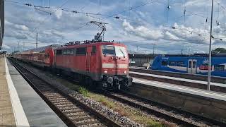 Abfahrt des Regionalexpress 59130 am 28052024 in Augsburg Hbf [upl. by Aivalf]