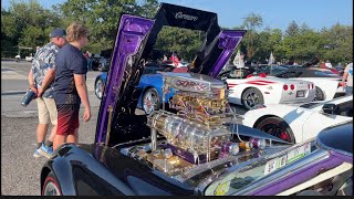 CORVETTES AT CARLISLE PARADE 2023 FT CORVETTE OF CARLISLE MAYOR PT 4 [upl. by Fablan]