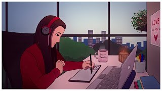 Lofi Radio study  work  relax ☕️ jazzhip hoplounge 🔴 LIVE 247 [upl. by Acirem]