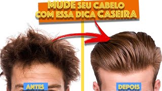 CABELO SECO E DURO NUNCA MAIS DESMAIA CABELO PODEROSO CASEIRO MASCULINO [upl. by Borreri327]