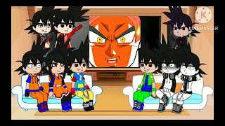 GOKUVERSE REACT TO EACH OTHER PART Two 1ksubs [upl. by Atekahs]