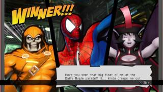 ULTIMATE MARVEL VS CAPCOM 3 Spiderman TaskmasterHsienKo Requested Gameplay [upl. by Hareehahs304]