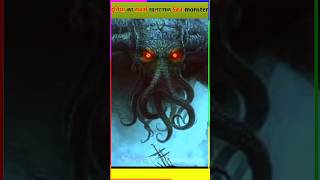 cthulhu sea monster awakens 👹😱  cthulhu  shorts [upl. by Edda]