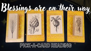 ✨️YOUR BLESSING IS ON ITS WAY NOW✨️ Pick a card reading ✨️ [upl. by Weil42]