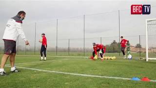 BFCTraining  Portieri esercitazioni uscita alta e visione periferica [upl. by Humpage623]