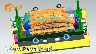 Injection Mold Design amp Animationmould design injection [upl. by Chamberlin]