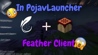 FEATHER CLIENT IN POJAVLAUNCHER 1201 [upl. by Libby721]