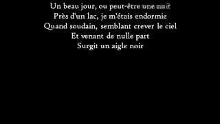 Barbara  LAigle noir  Paroles [upl. by Nileak706]