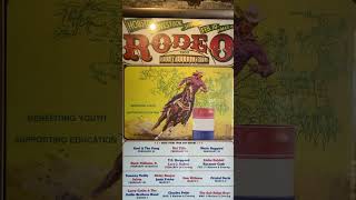 Houston Rodeo Poster 1983 The Performers at the Astrodome Subscribe and Like [upl. by Hasina329]