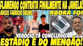 TÃ LEILOADO CONTRA TUDO E TODOS FLAMENGO TERÃ SEU ESTÃDIO FABRÃCIO B DÃ ADEUS AO MENGÃƒO [upl. by Enimaj]