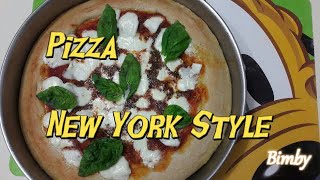 Pizza New York Style ricetta Bimby Tm6 Tm5 Tm31 Tm21 Thermomix [upl. by Aggi]