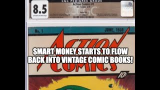 Big Money Starts to Flow Back into the Vintage Comic Book Market Lets Discuss the Market NOW [upl. by Bradman]