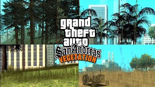 MOD VEGETATION GTA SA ANDROD [upl. by Krasnoff]