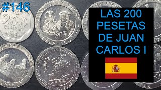 ¡Las Monedas de 200 Pesetas de Juan Carlos I 19862000 146 [upl. by Merna18]