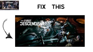 How to Fix The First Descendant Stuck on the Connecting Screen stuck on loading Screen [upl. by Norahc]