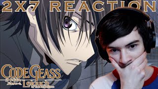 Lelouchs Crisis CODE GEASS 2x7 FIRST REACTION [upl. by Hardie]