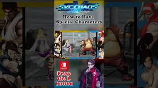 SPECIAL CHARACTERS SNK VS CAPCOM SVC CHAOS NINTENDO SWITCH [upl. by Enomes]