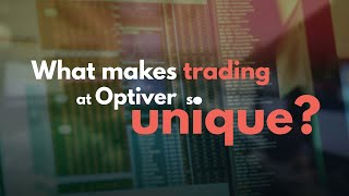 What makes trading at Optiver so unique [upl. by Kathi116]