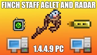 Terraria 1449 Finch Staff Aglet And Radar Seed For PC [upl. by Thill]