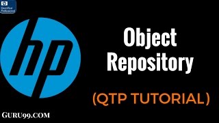 Object Repository  HP UFT QTP TutoriaL 22 [upl. by Fronia]