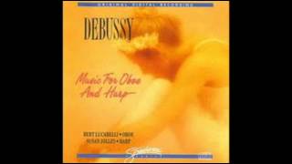 DEBUSSY  Music for OBOE and HARP  MENUET 313 [upl. by Adria]