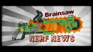 NERF NEWS ZombieStrike BRAINSAW RoughCross Cut [upl. by Castora481]